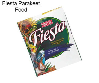 Fiesta Parakeet Food