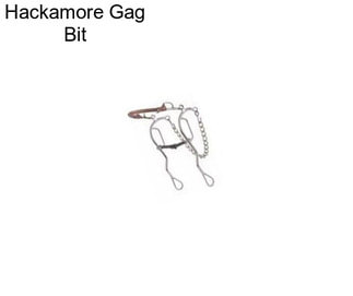 Hackamore Gag Bit