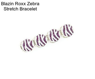 Blazin Roxx Zebra Stretch Bracelet