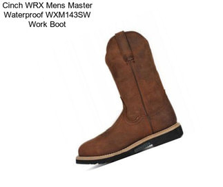 Cinch WRX Mens Master Waterproof WXM143SW Work Boot