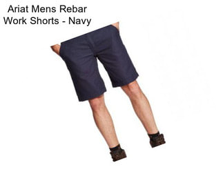 Ariat Mens Rebar Work Shorts - Navy