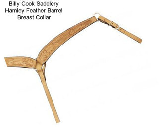 Billy Cook Saddlery Hamley Feather Barrel Breast Collar