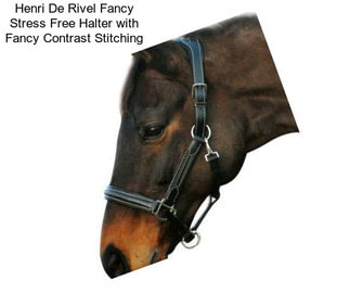 Henri De Rivel Fancy Stress Free Halter with Fancy Contrast Stitching