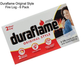 Duraflame Original Style Fire Log - 6 Pack