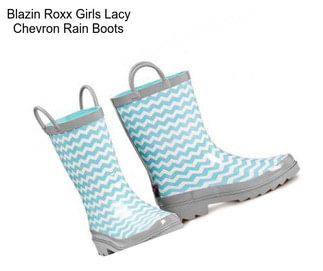 Blazin Roxx Girls Lacy Chevron Rain Boots