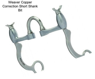 Weaver Copper Correction Short Shank Bit