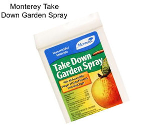 Monterey Take Down Garden Spray