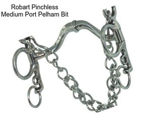 Robart Pinchless Medium Port Pelham Bit