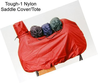 Tough-1 Nylon Saddle Cover/Tote