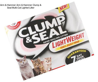 Arm & Hammer Arm & Hammer Clump & Seal Multi-Cat Lightwt Litter