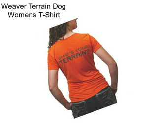 Weaver Terrain Dog Womens T-Shirt