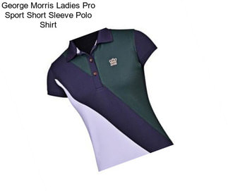 George Morris Ladies Pro Sport Short Sleeve Polo Shirt