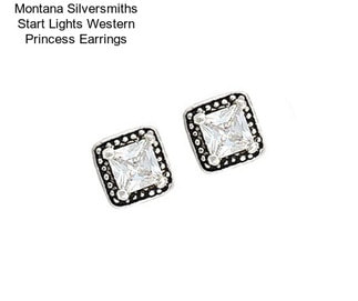 Montana Silversmiths Start Lights Western Princess Earrings