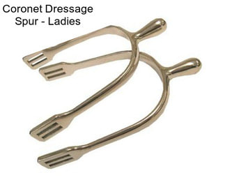 Coronet Dressage Spur - Ladies