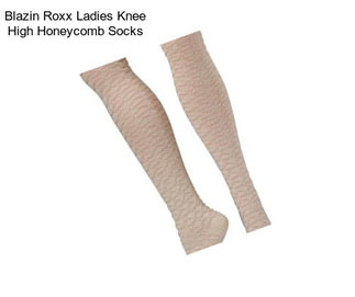 Blazin Roxx Ladies Knee High Honeycomb Socks