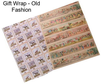 Gift Wrap - Old Fashion