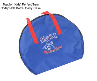 Tough-1 Kids\' Perfect Turn Collapsible Barrel Carry Case
