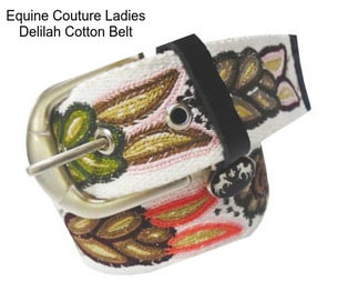 Equine Couture Ladies Delilah Cotton Belt