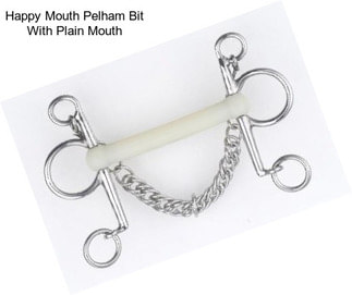 Happy Mouth Pelham Bit With Plain Mouth