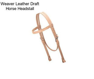 Weaver Leather Draft Horse Headstall