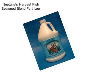 Neptune\'s Harvest Fish Seaweed Blend Fertilizer