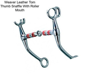 Weaver Leather Tom Thumb Snaffle With Roller Mouth