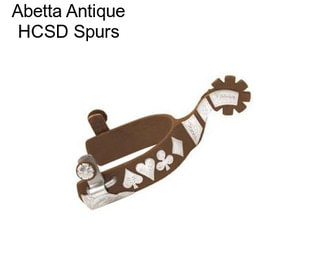 Abetta Antique HCSD Spurs