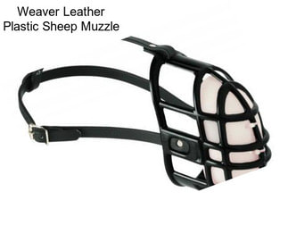 Weaver Leather Plastic Sheep Muzzle