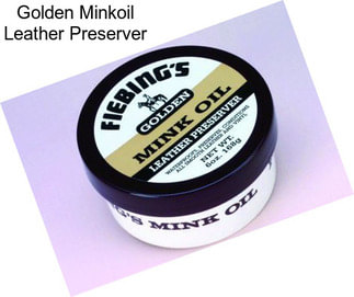 Golden Minkoil Leather Preserver