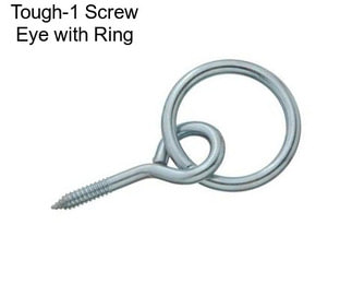 Tough-1 Screw Eye with Ring