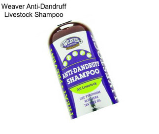 Weaver Anti-Dandruff Livestock Shampoo