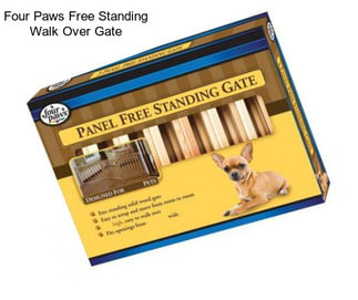 Four Paws Free Standing Walk Over Gate