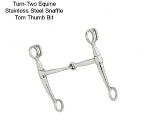 Turn-Two Equine Stainless Steel Snaffle Tom Thumb Bit