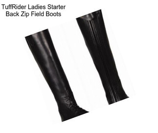 TuffRider Ladies Starter Back Zip Field Boots