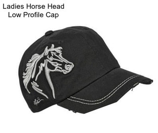 Ladies Horse Head Low Profile Cap