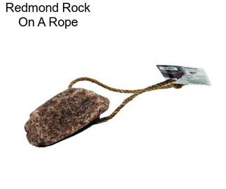 Redmond Rock On A Rope