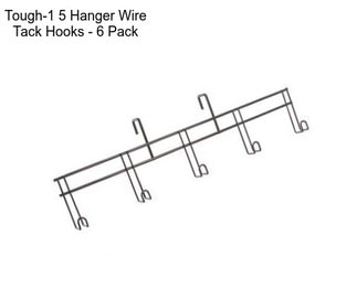 Tough-1 5 Hanger Wire Tack Hooks - 6 Pack