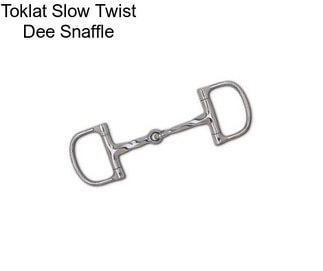 Toklat Slow Twist Dee Snaffle