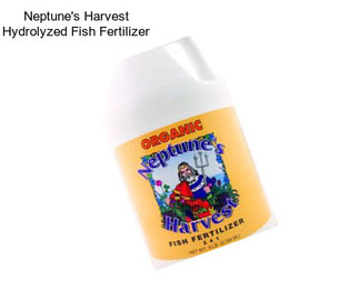 Neptune\'s Harvest Hydrolyzed Fish Fertilizer