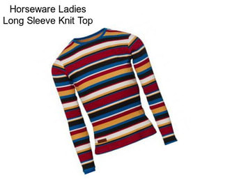 Horseware Ladies Long Sleeve Knit Top