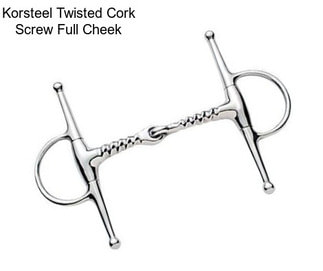 Korsteel Twisted Cork Screw Full Cheek