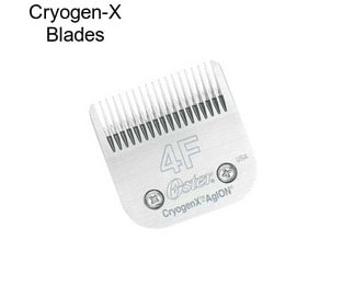 Cryogen-X Blades