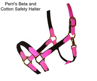 Perri\'s Beta and Cotton Safety Halter