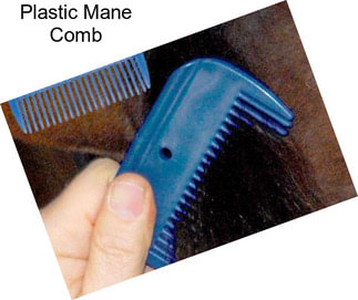 Plastic Mane Comb