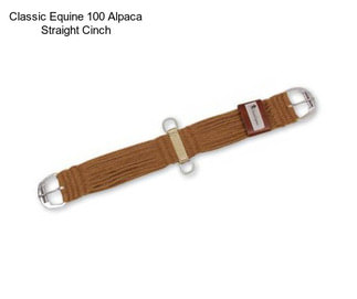 Classic Equine 100 Alpaca Straight Cinch