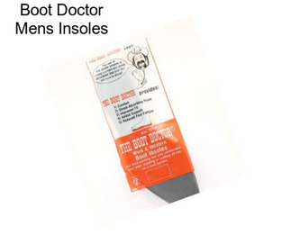 Boot Doctor Mens Insoles