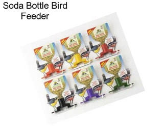 Soda Bottle Bird Feeder