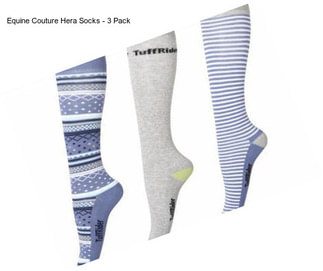 Equine Couture Hera Socks - 3 Pack