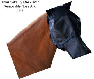 Ultrashield Fly Mask With Removable Nose And Ears