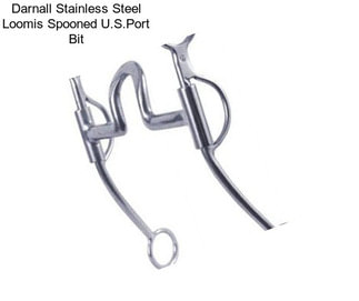 Darnall Stainless Steel Loomis Spooned U.S.Port Bit